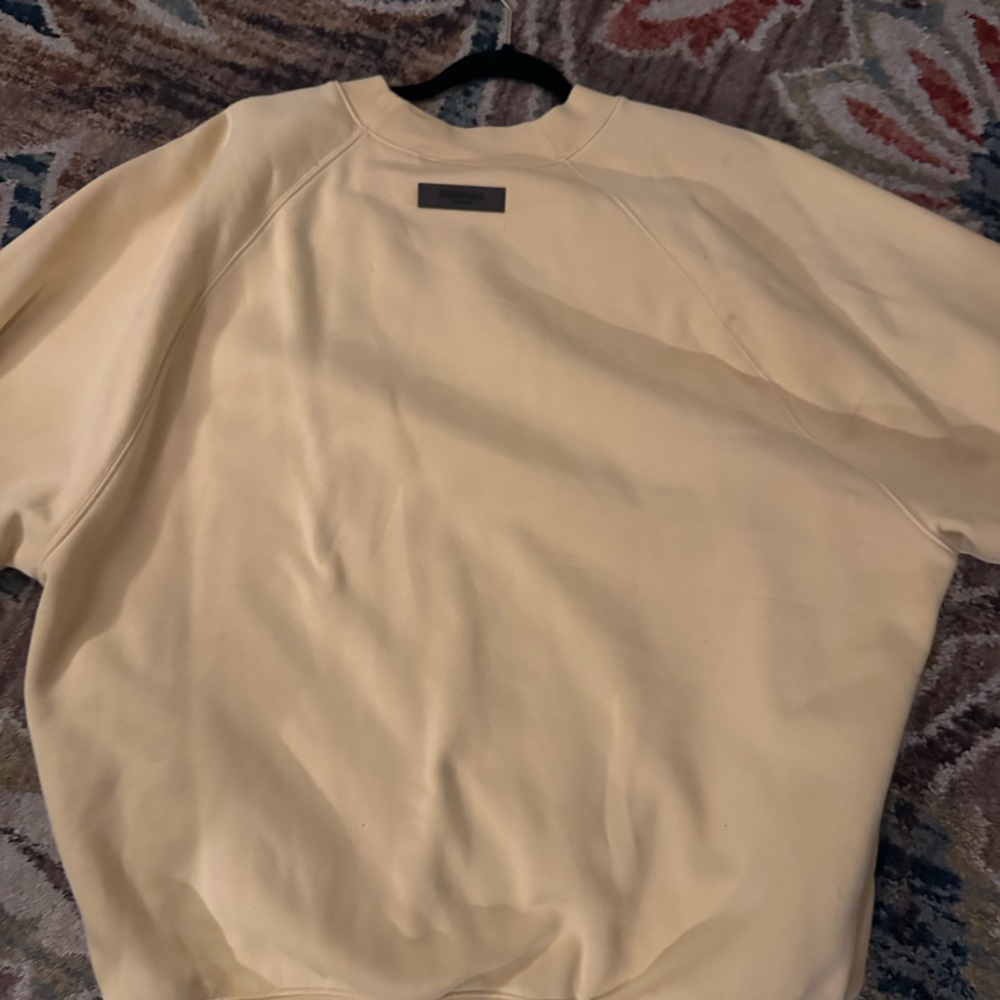 Fear Of God Essentials Yellow Short Set